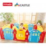 Dwinguler Castle Kids Playpen - Rainbow 